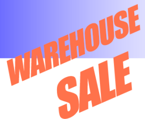 warehouse sale