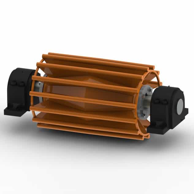 Douglas self-cleaning wing pulley