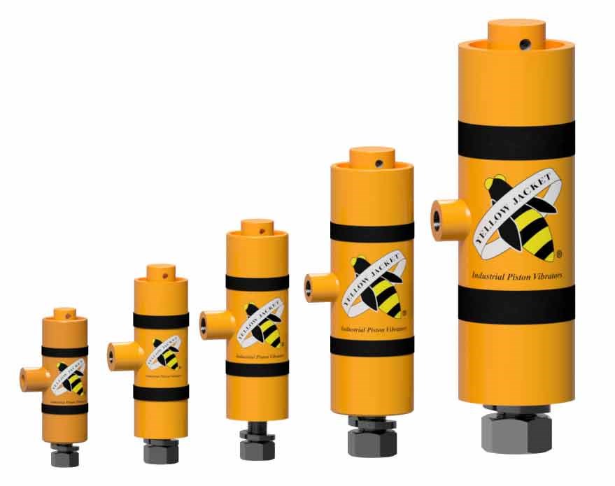 Global Yellow Jacket pneumatic piston vibrator