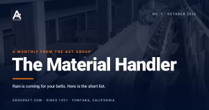 The Material Handler — October 2026 — monthly newsletter from The ACT Group